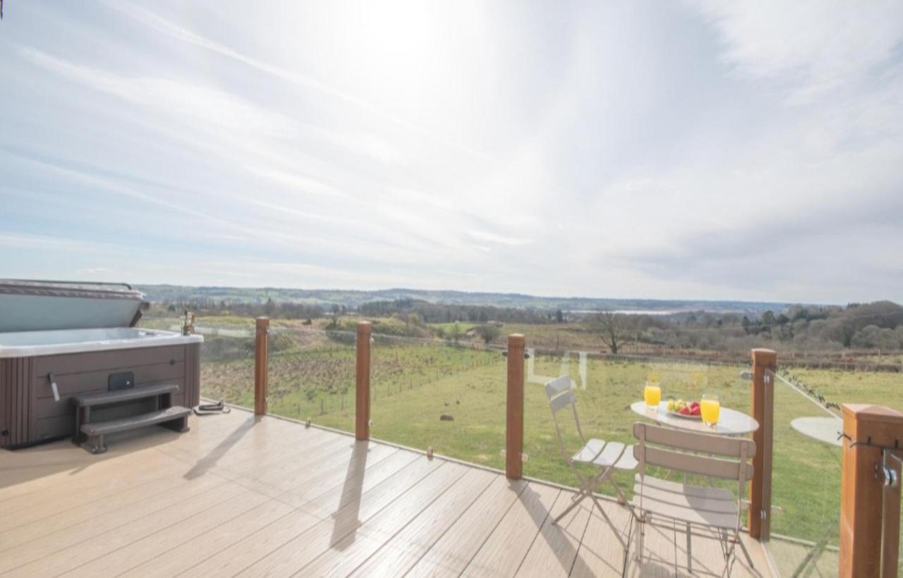 Luxury Family Beechwood Lodge With Hot Tub Lochwinnoch Kültér fotó